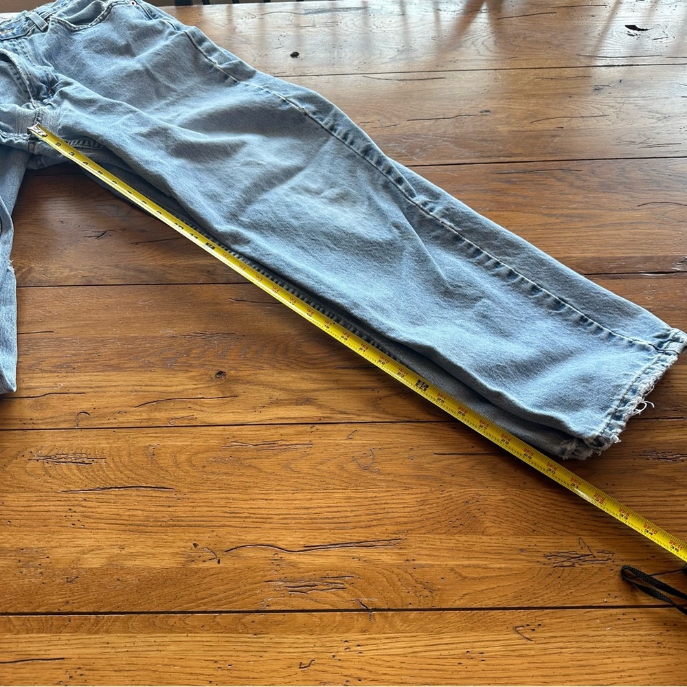Vintage Levi's 550 Relaxed Fit Work Chore Jeans Flawed 2 pairs 34 x 34 - Picture 15 of 16